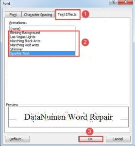 4 Useful Methods to Create Static or Animated Text Effects in Your Word ...