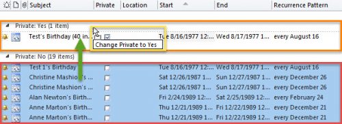 2 Quick Tips To Batch Make Multiple Outlook Appointments Private