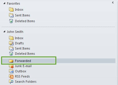 "Forwarded" Mail Folder