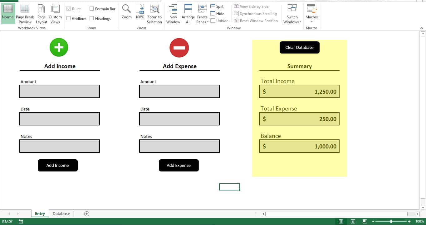 Entry Sheet