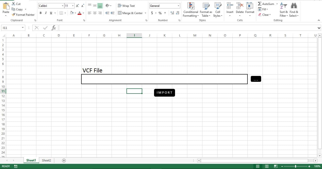 Prepare The GUI For Our VCF Reader Application