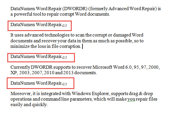 Effect of batch replacement