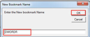 2 Correct Ways to Change a Bookmark Name in Your Word Document