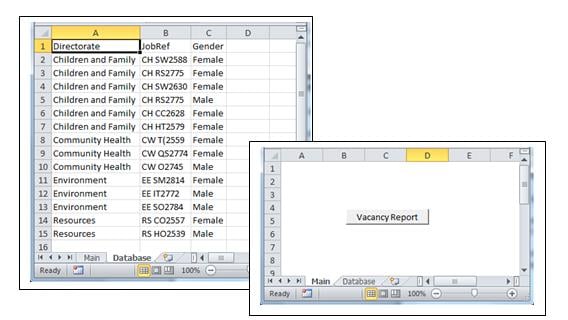 Copy The Data Found At The Start Of This Article Into The Database Tab At A1