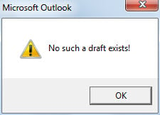 No such a draft exists