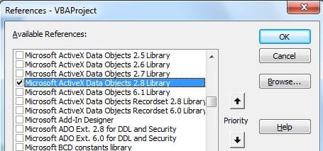 Reference The Active X Library