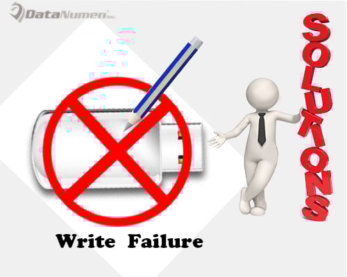 Solutions to Write Failure on a USB Flash Drive
