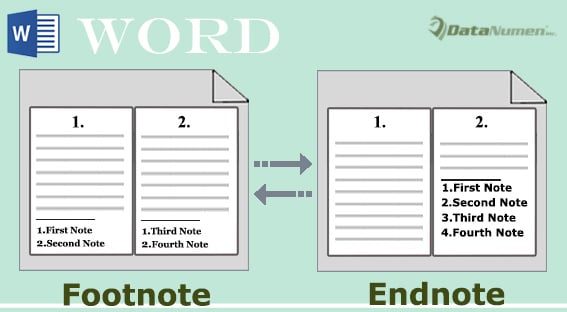footnote vs. endnote format footnote vs. endnote format
