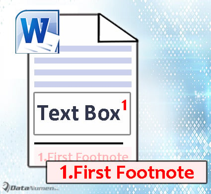 Insert Footnotes or Endnotes for Texts in Text Boxes