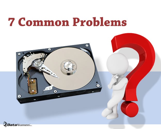 7 Common Problems on Hard Disk Drives (HDDs)