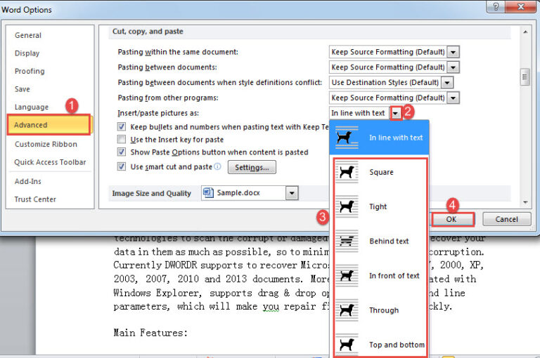 3 Ways to Change Inline Pictures to Floating Ones in Your Word Document