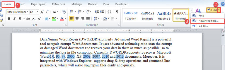 4 Ways to Exclude Numbers in Your Word Document from Word Count Statistics