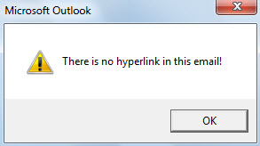 No Hyperlink