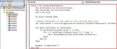 How To Batch Delete All Empty Subfolders In Your Outlook