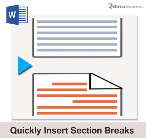Quickly Insert Section Breaks into Your Word Document
