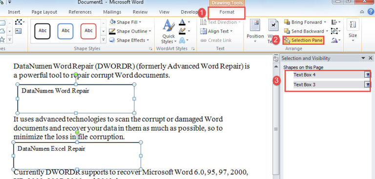 3 Methods to Apply Same Style to All Text Boxes in Your Word Document