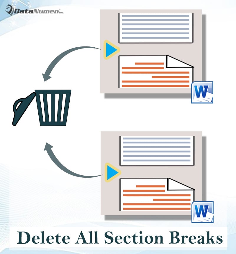 Delete All Section Breaks in Your Word Document