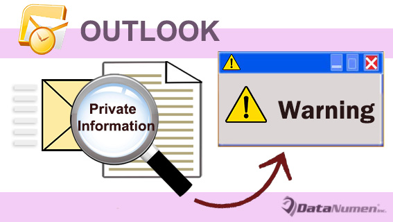 Get a Confirmation before Sending Emails with Your Private Information in Outlook