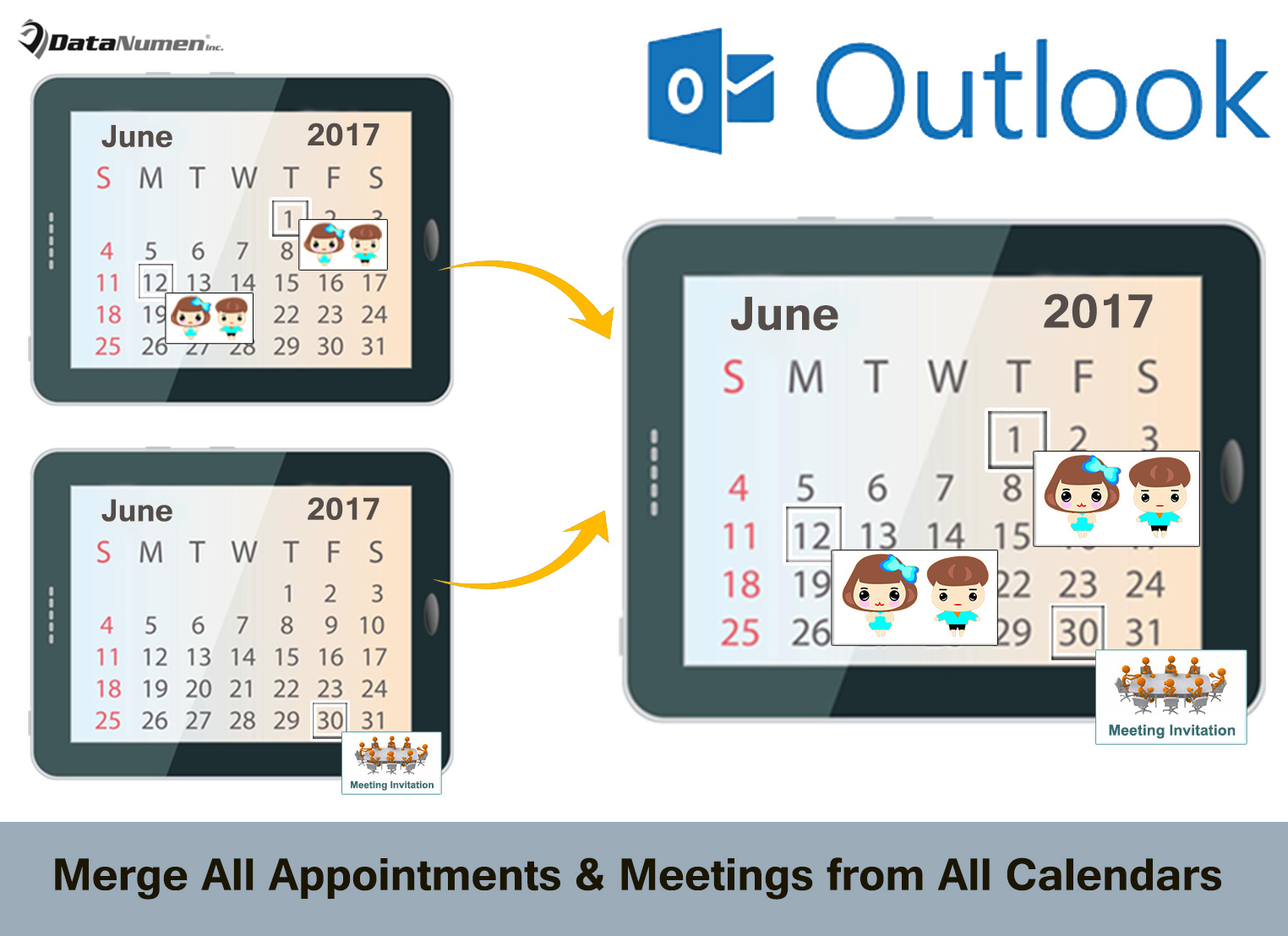 Merge All Appointments & Meetings from All Calendars with Outlook VBA