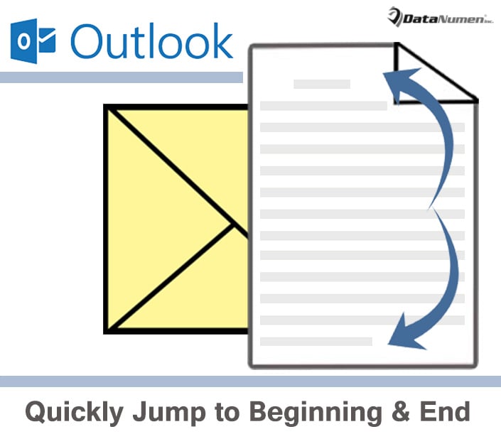 Quickly Jump to the Beginning or End of Message Body in Your Outlook