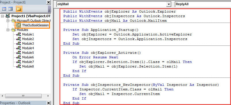 VBA Code - Auto Move All Recipients except Original Sender to “CC” Field When Using “Reply All”