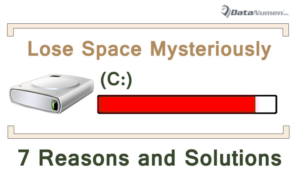 7 Reasons & Solutions when Hard Drive Keeps Losing Space Mysteriously