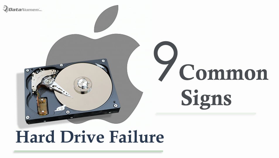 9 Most Common Signs of Hard Drive Failure on Mac System