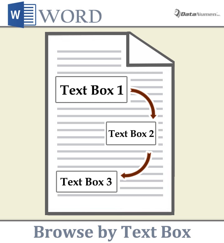 Browse by Text Box in Your Word Document