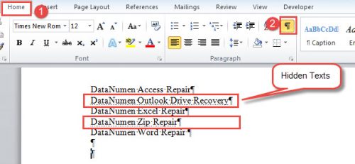 4 Easy Ways to Find Hidden Texts in Your Word Document