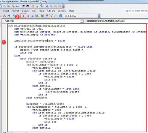 3 Fast Ways to Delete Blank Rows and Columns in Your Word Table