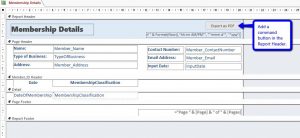 How to Export Your Access Report to a PDF File via VBA