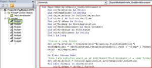 How to Batch Export Multiple Outlook Emails into One Word Document via VBA