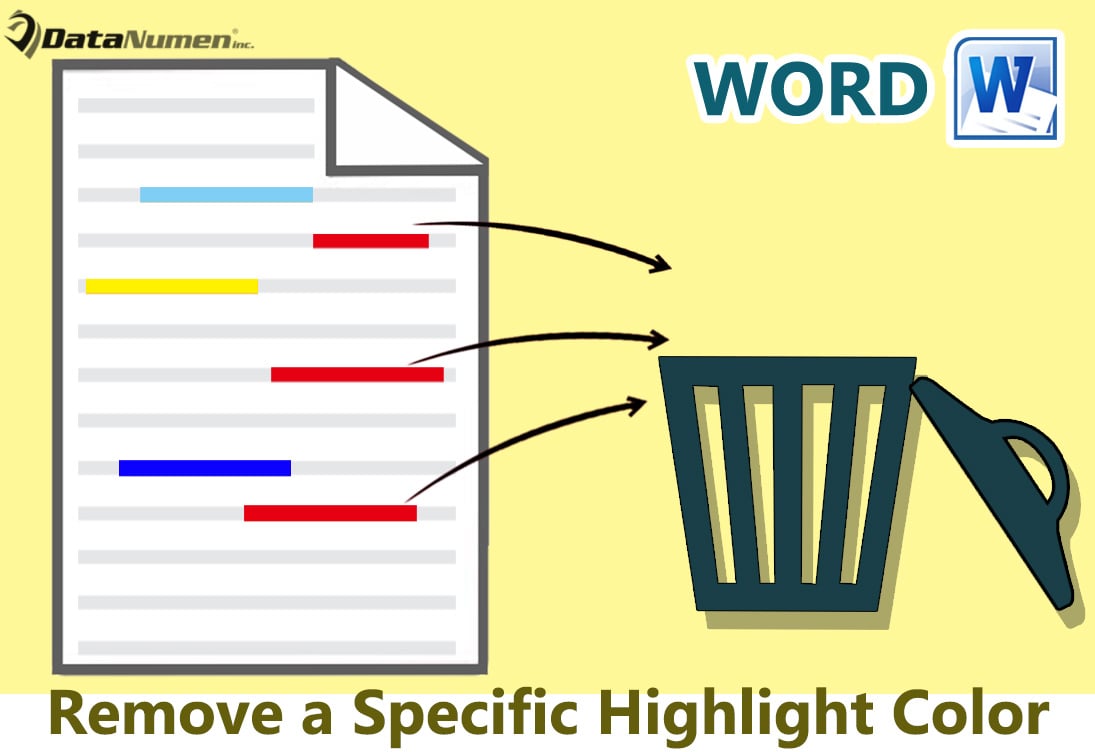 Remove a Specific Highlight Color from Your Word Document