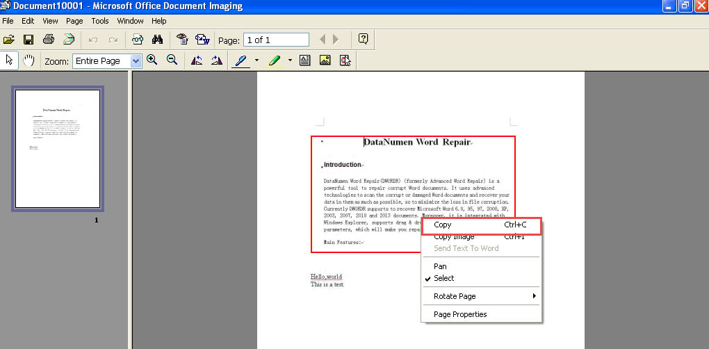 2 Effective Ways to Extract Text from Pictures and File Printouts to Word  Document via OCR