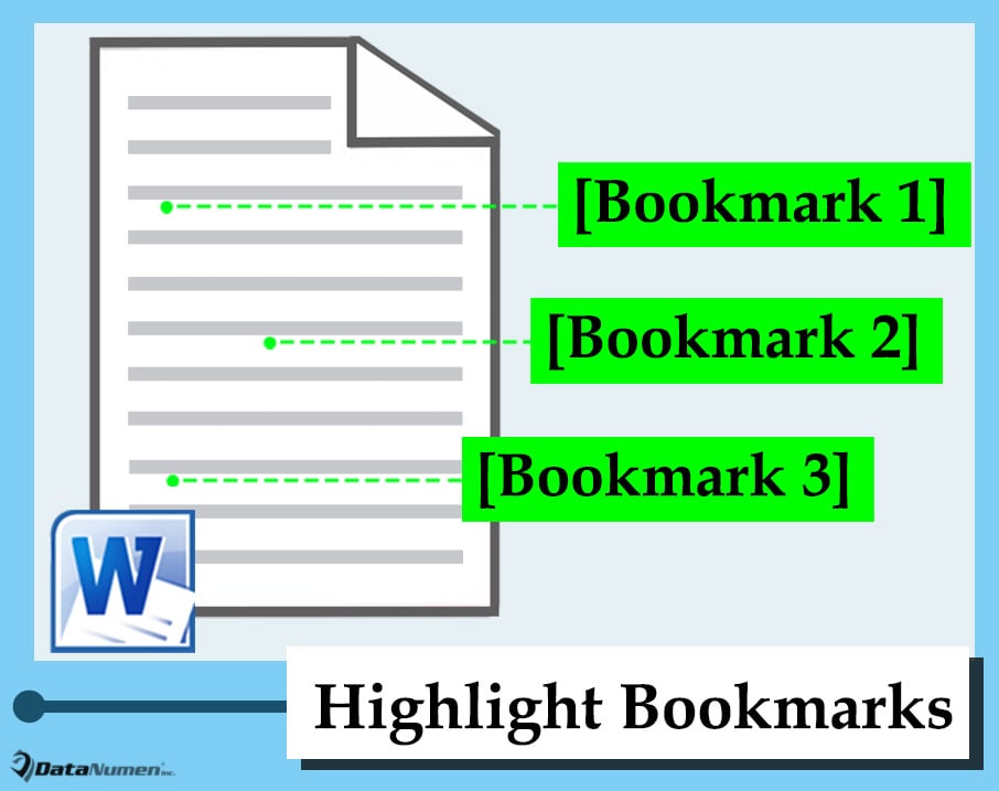 Show All Bookmarks in Your Word Document