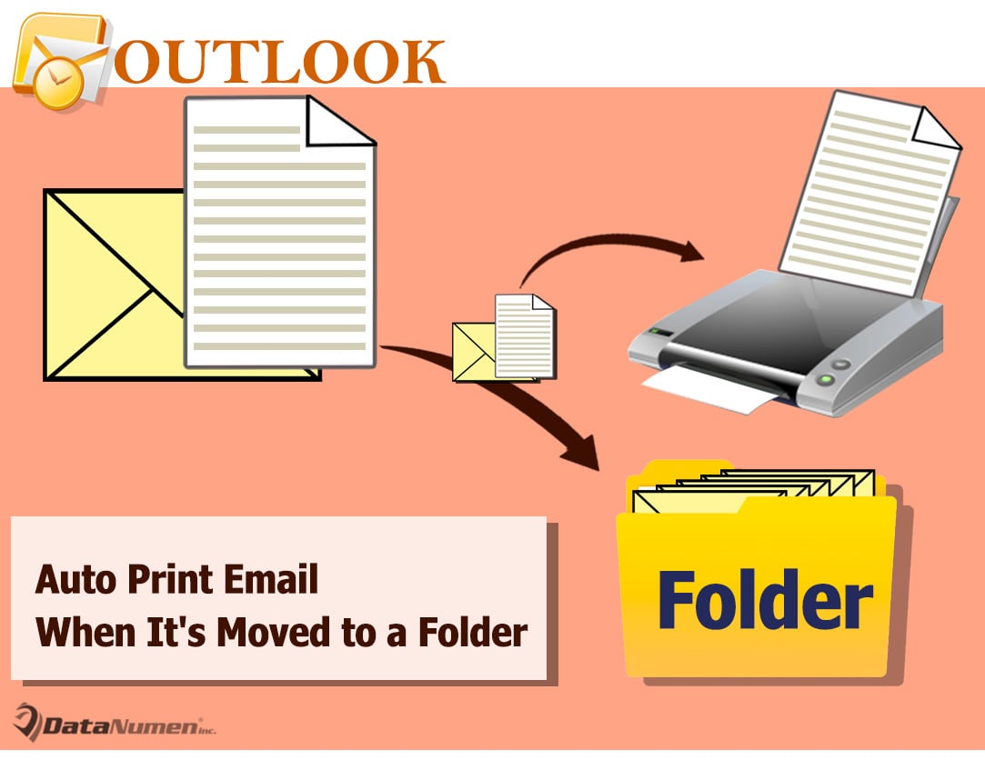 Auto Print an Email When It's Moved to a Specific Folder in Your Outlook