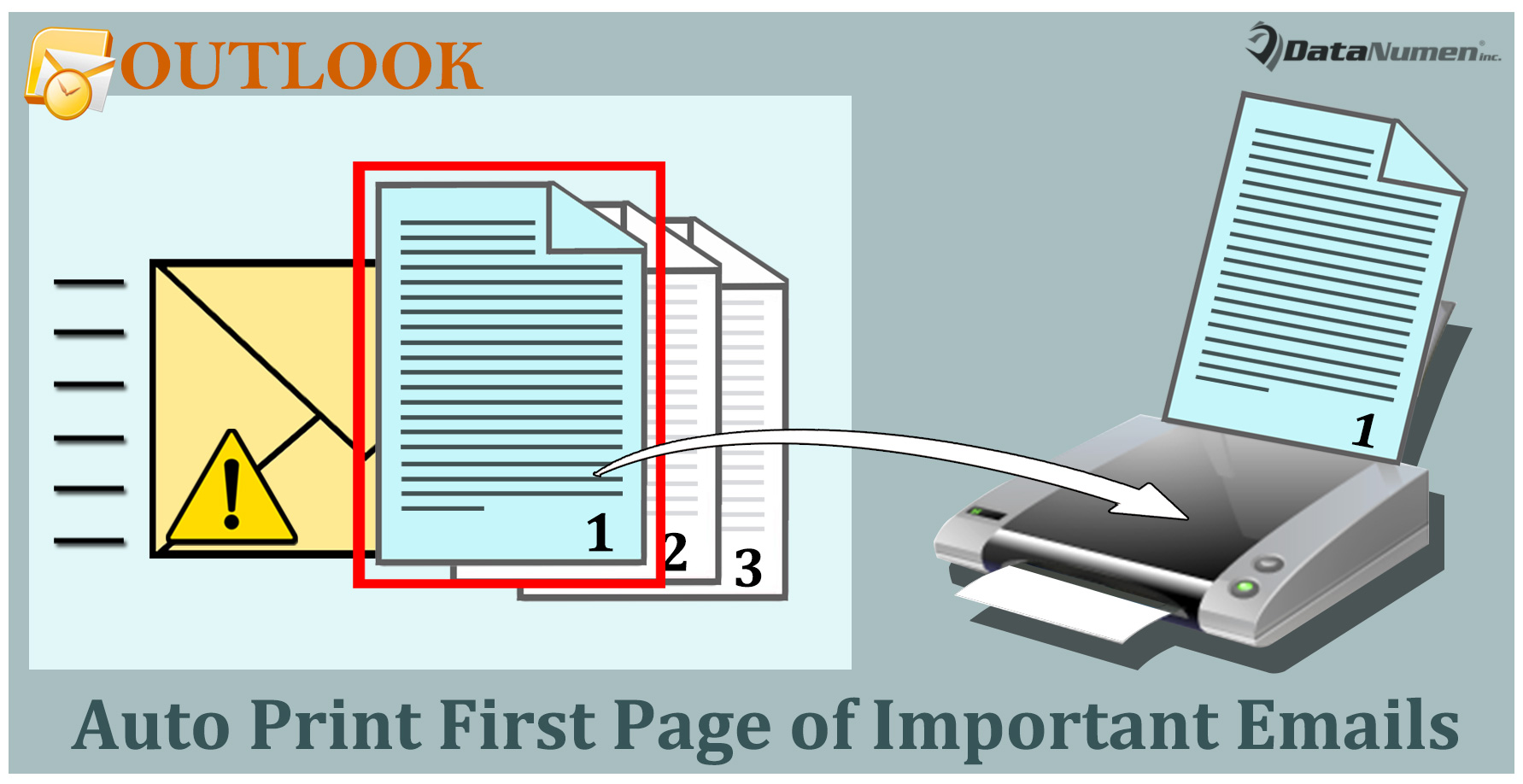 Auto Print the First Page of Important Incoming Emails in Your Outlook