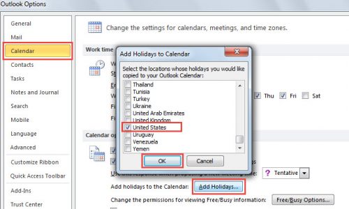 2 Means to Quickly Remove Duplicate Holidays in Your Outlook Calendar