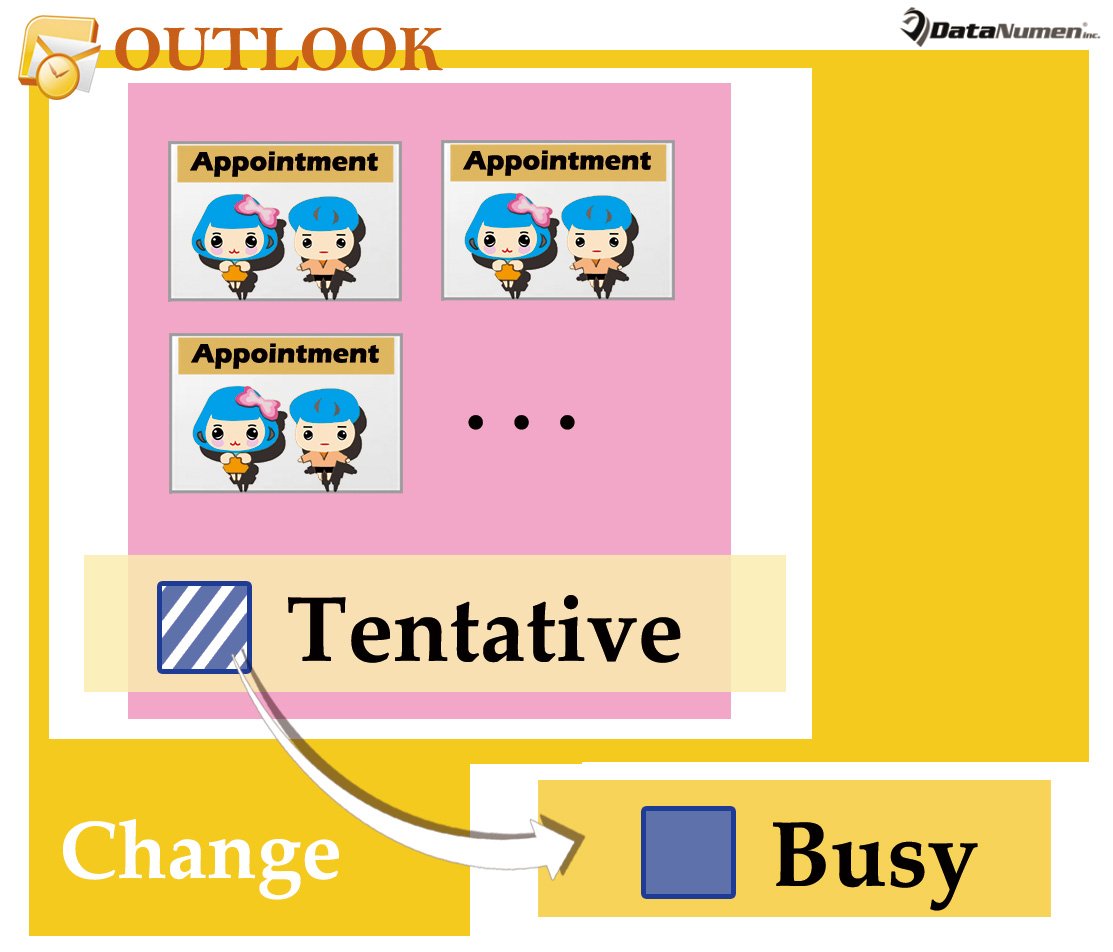 Batch Change All Tentative Appointments to “Busy” Status