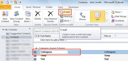 2 Methods to Copy All Members from One Contact Group to Another in Outlook