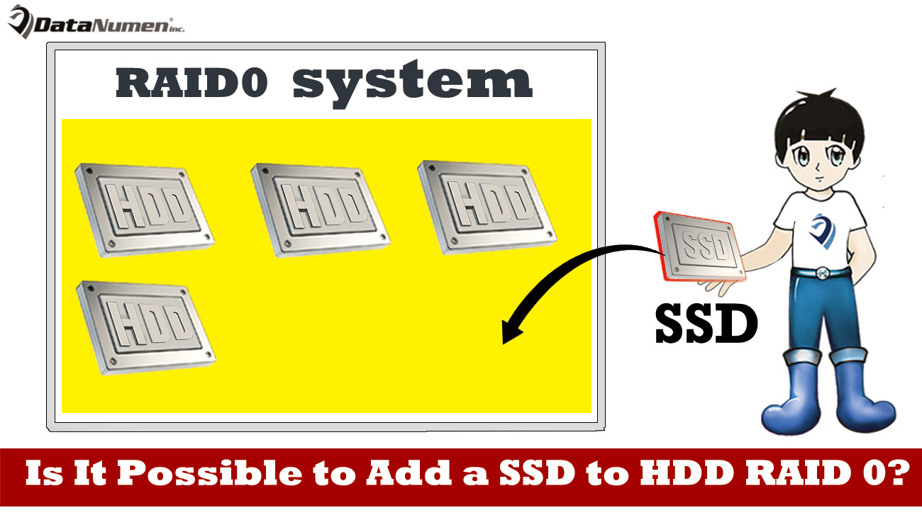 Is It Possible to Add a SSD to HDD RAID 0?