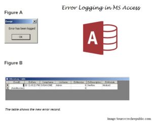 Logging Error In Ms Access