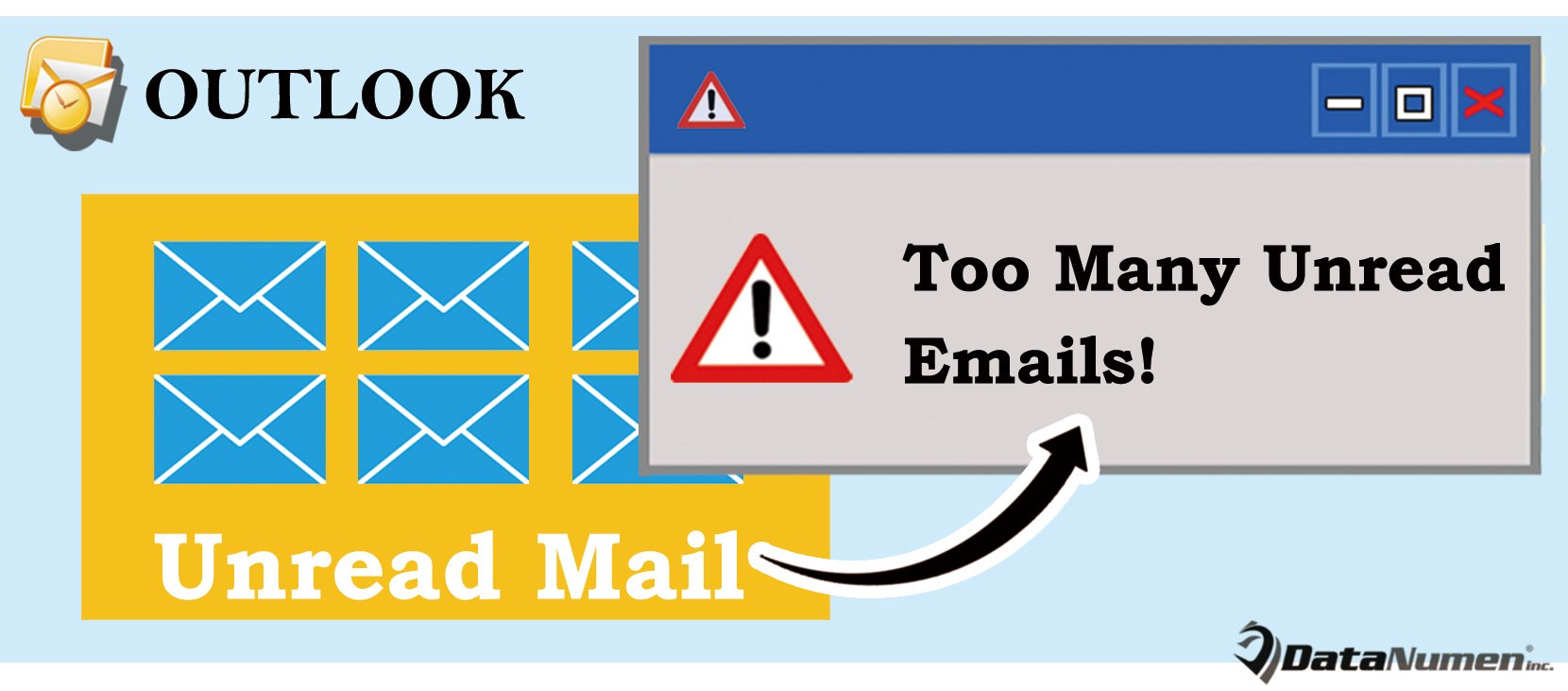 Get Warned If There Are Too Many Unread Emails in Your Outlook Inbox