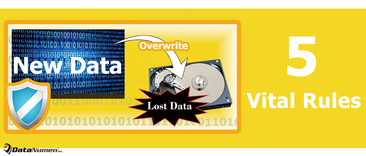 5 Vital Rules You Must Follow to Prevent Overwriting Lost Data