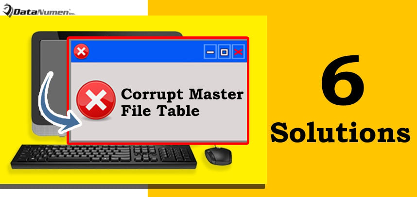 6 Solutions to "Corrupt master file table" Error on Windows