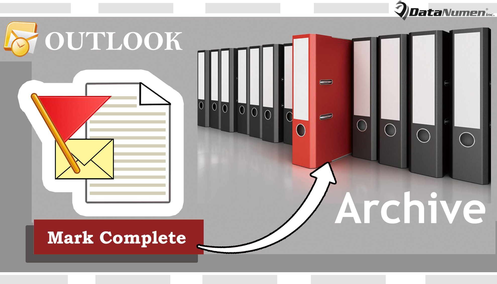 Auto Archive a Flagged Email after Marking It Complete in Your Outlook