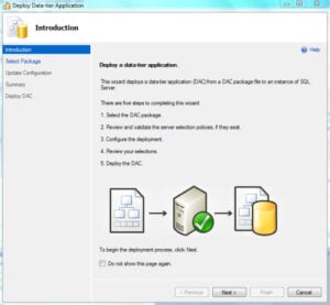 DAC Package In SQL Server