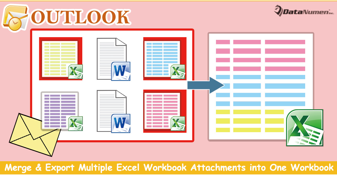 Quickly Merge & Export Multiple Excel Workbook Attachments into One Workbook in Outlook