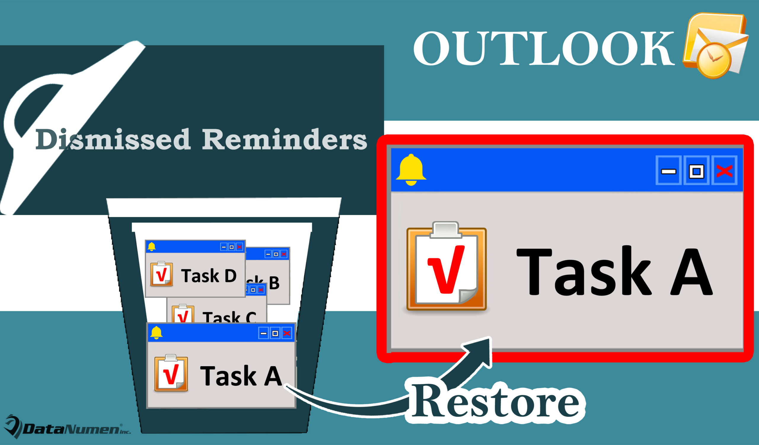 Quickly Restore Dismissed Task Reminders in Your Outlook