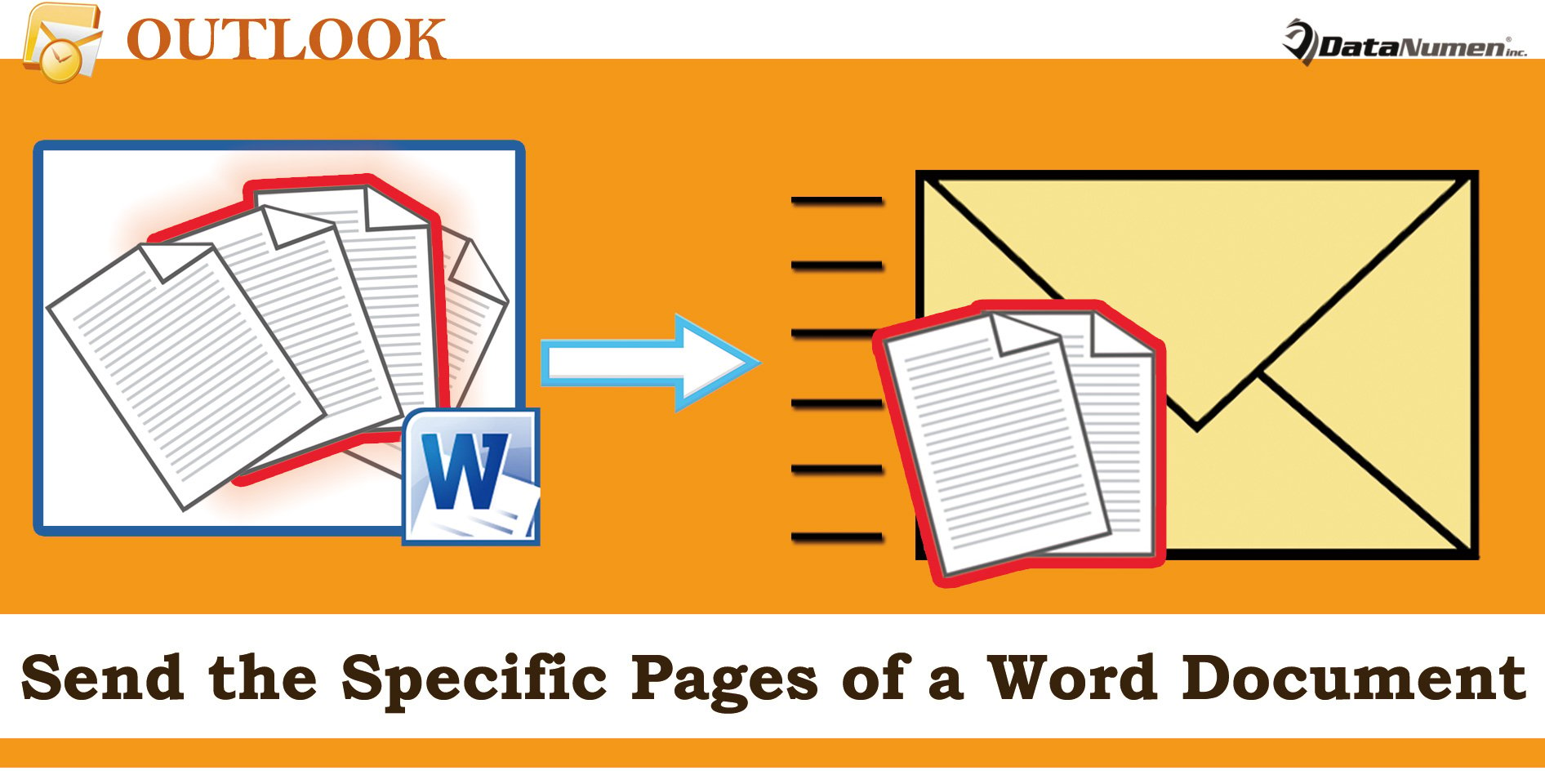 Send the Specific Pages of a Word Document as an Outlook Email